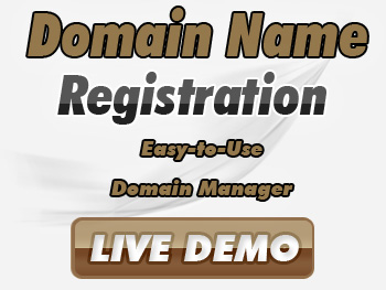 Modestly priced domain name services